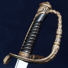 French M1854 Naval Officers Sword by Coulaux, Klingenthal 13